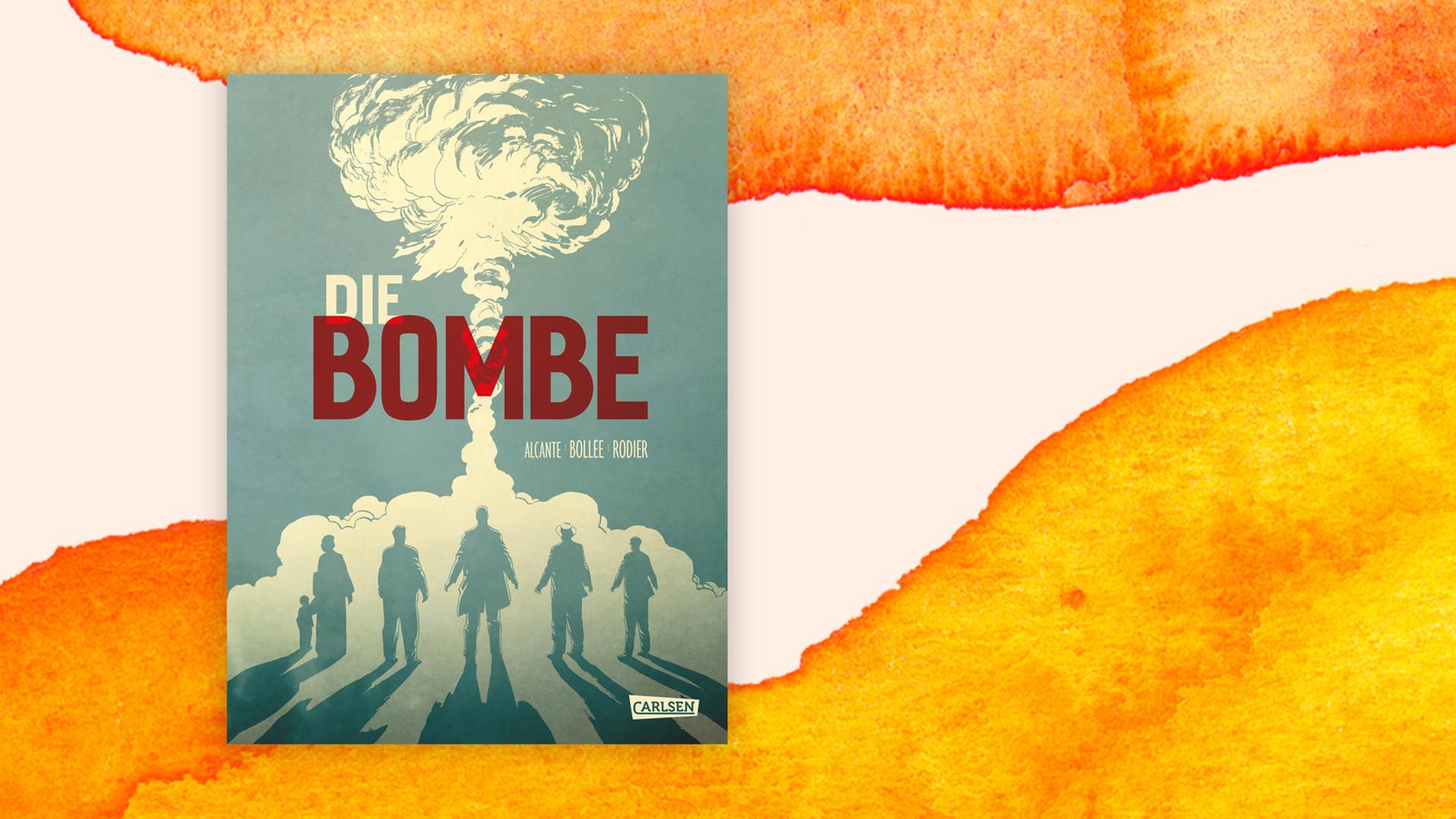 Buchcover zu "Die Bombe" zeigt einen Atompilz