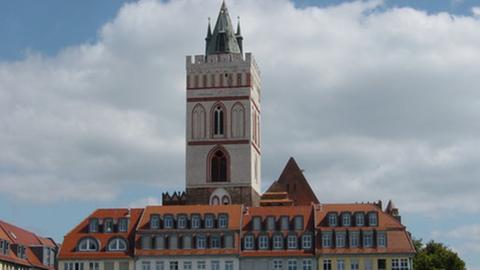 Die Marienkirche in Frankfurt/Oder bekam im November alte Fenster zurück - Beutekunst aus Russland.  