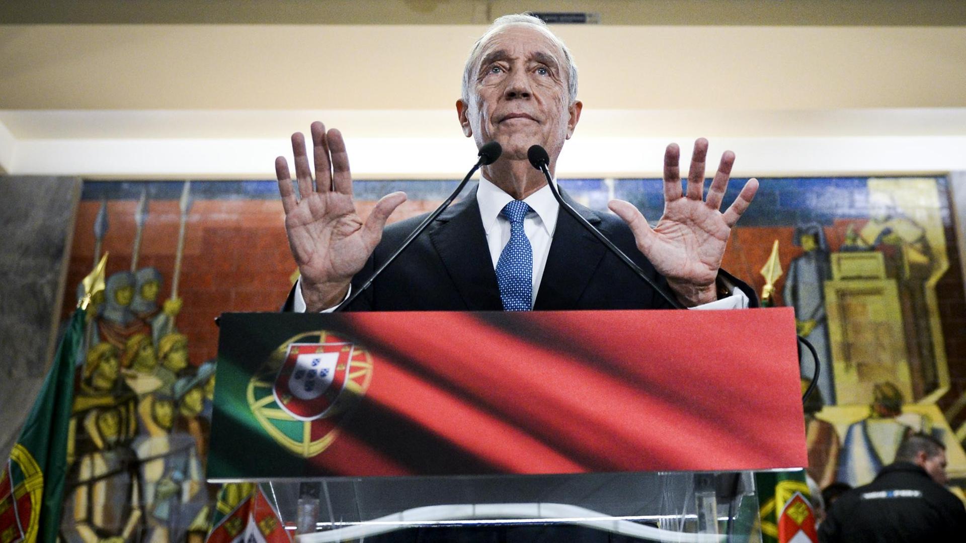 Präsidentenwahl in Portugal Der "Linke unter den Rechten" siegt