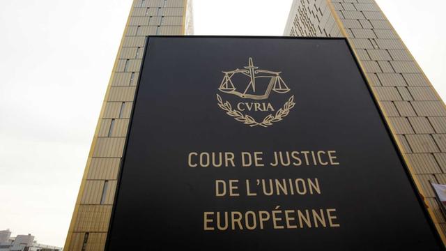 Die Türme des Europäischen Gerichtshofs in Luxemburg.