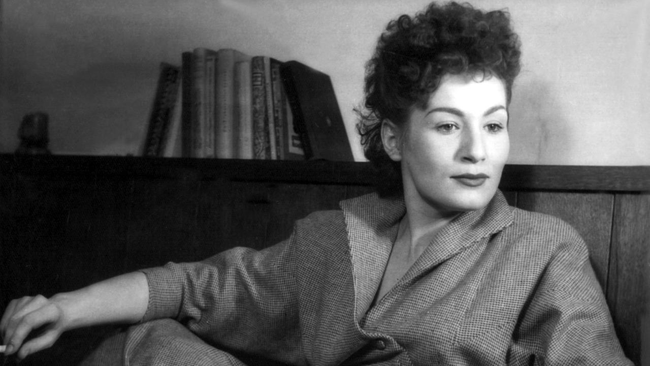 Die Schauspielerin Inge Keller (1923-2017) in einer undatierten Aufnahme
