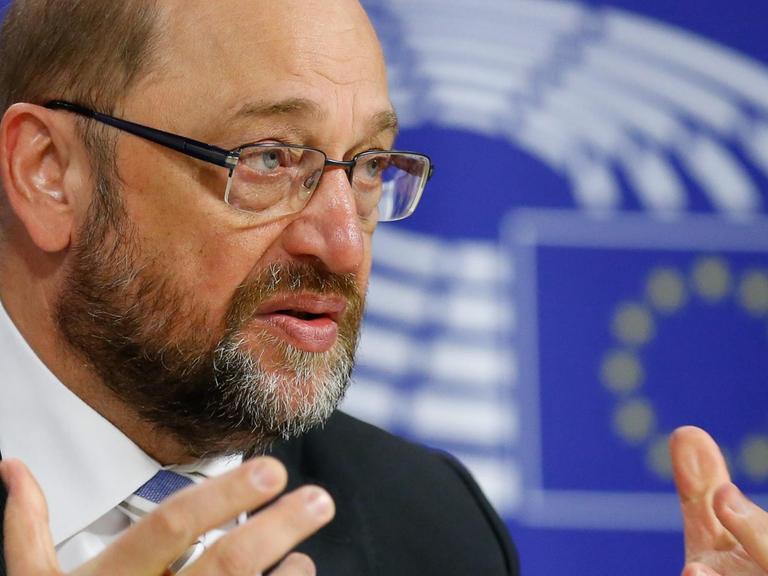 Der Präsident des Europaparlaments und SPD-Politiker, Martin Schulz.