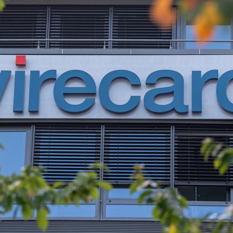 Die Firmenzentrale von Wirecard in Ascheim (Bayern)