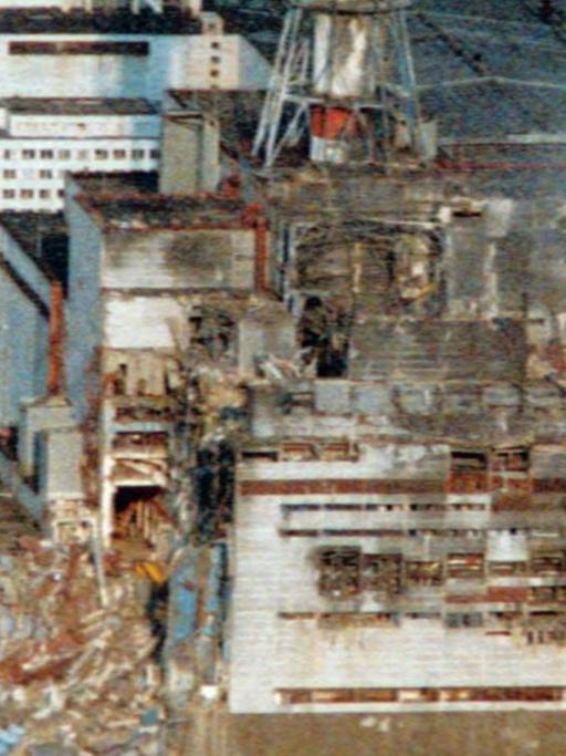 In Tschernobyl explodierte ein Reaktor am 26. April 1986, hier eine Aufnahme vom 1. Oktober 1986