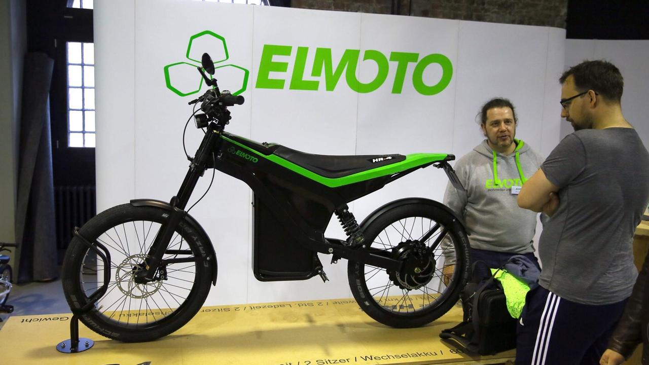 04.03.2017, Berlin, Deutschland, GER, Berliner Fahrradschau, in der Station, Gleisdreieck, ElMoto,Hr-4,e-bike 04 03 2017 Berlin Germany ger Berlin Fahrradschau in the Station Gleisdreieck HR 4 e Bike 04.03.2017, Berlin, Deutschland, GER, Berliner Fahrradschau, in der Station, Gleisdreieck, ElMoto,Hr-4,e-bike 04 03 2017 Berlin Germany ger Berlin Fahrradschau in the Station Gleisdreieck HR 4 e Bike