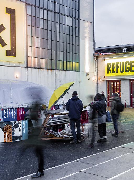 Die internationale Flüchtlingskonferenz fand in der Kampnagel-Kulturfabrik in Hamburg statt.