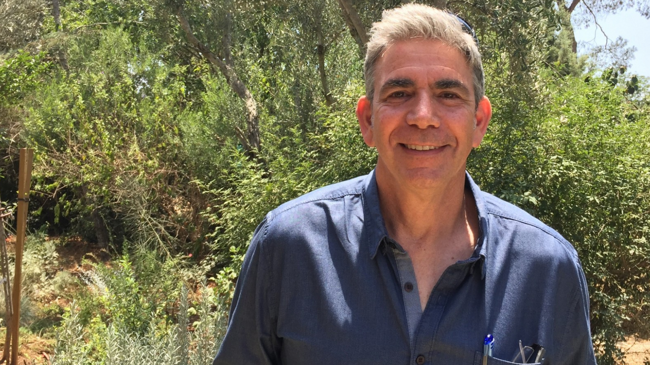 Doron Markel, der Leiter der regionalen Wasserbehörde am See Genezareth in Israel Doron Markel, der Leiter der regionalen Wasserbehörde am See Genezareth in Israel