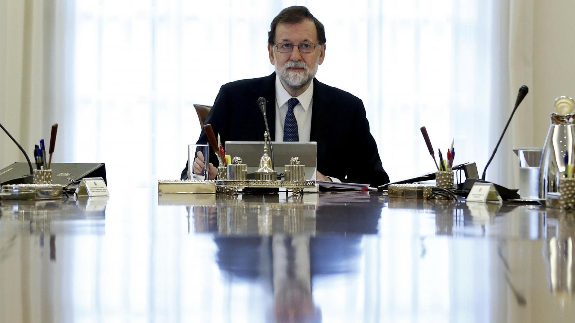 Der spanische Regierungschef Mariano Rajoy