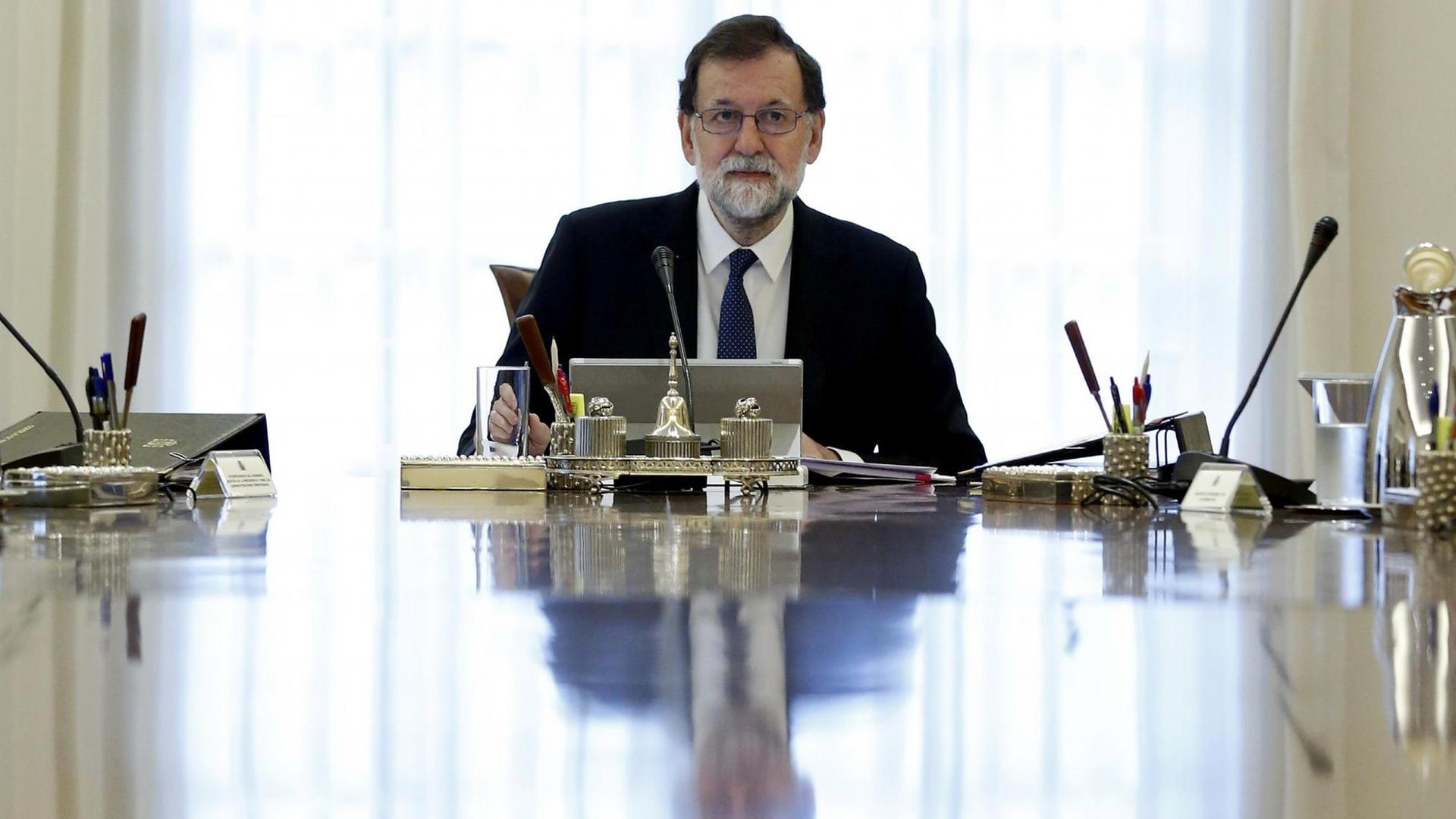 Der spanische Regierungschef Mariano Rajoy Der spanische Regierungschef Mariano Rajoy