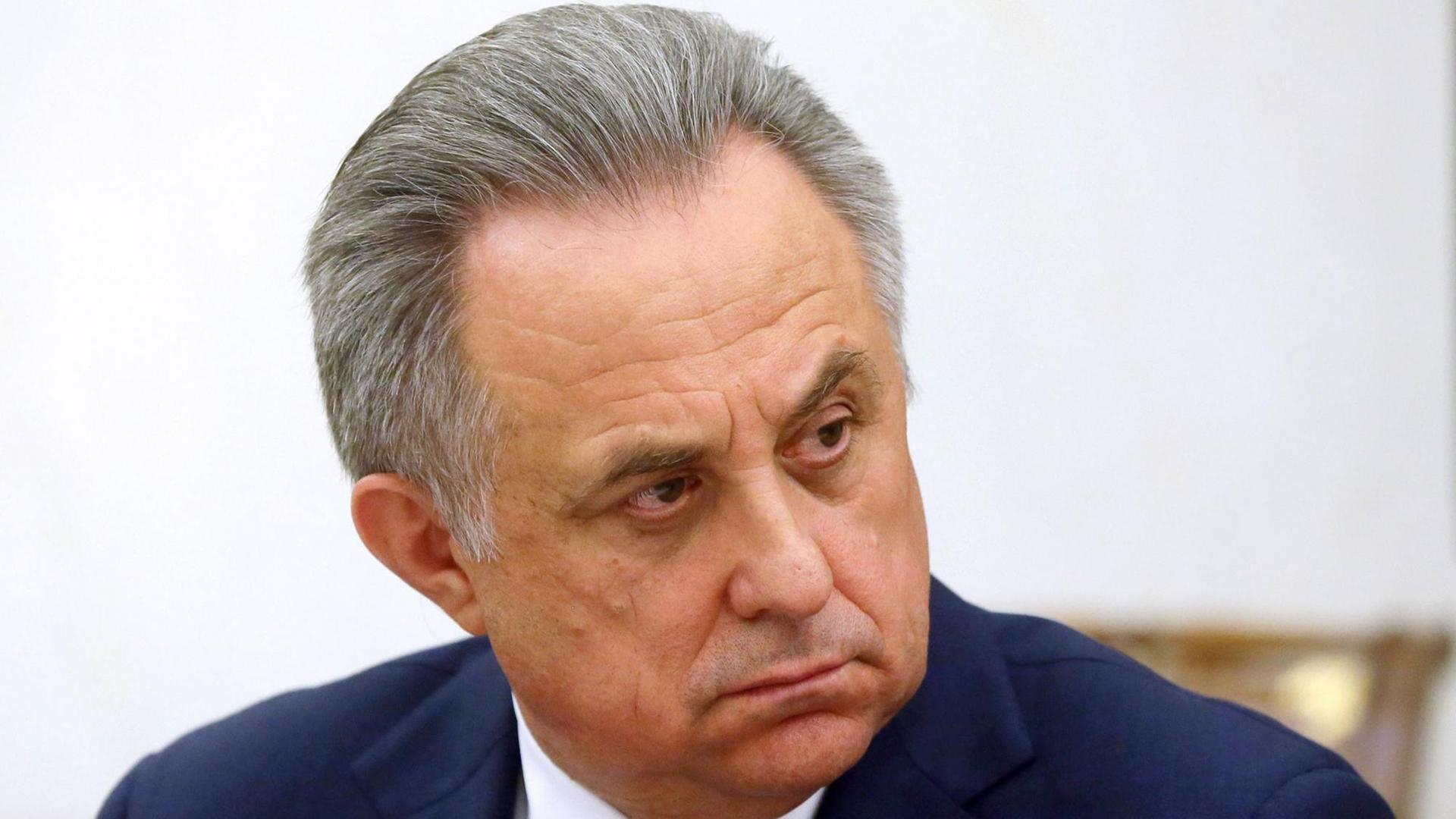 MOSCOW, RUSSIA JULY 3, 2019: Russia s Deputy Prime Minister Vitaly Mutko at a Russian government meeting, at the Moscow Kremlin. Yekaterina Shtukina/Russian Government Press Office/TASS PUBLICATIONxINxGERxAUTxONLY TS0B1D3C MOSCOW, RUSSIA JULY 3, 2019: Russia s Deputy Prime Minister Vitaly Mutko at a Russian government meeting, at the Moscow Kremlin. Yekaterina Shtukina/Russian Government Press Office/TASS PUBLICATIONxINxGERxAUTxONLY TS0B1D3C