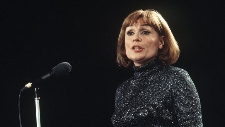 Gisela May 1973 im Frankfurter Schauspielhaus Gisela May 1973 im Frankfurter Schauspielhaus