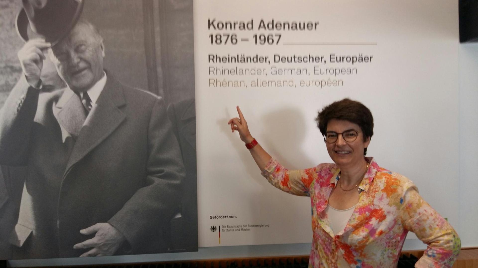 Corinna Franz, Leiterin des Adenauerhauses in Rhöndorf bei Bonn Corinna Franz, Leiterin des Adenauerhauses in Rhöndorf bei Bonn