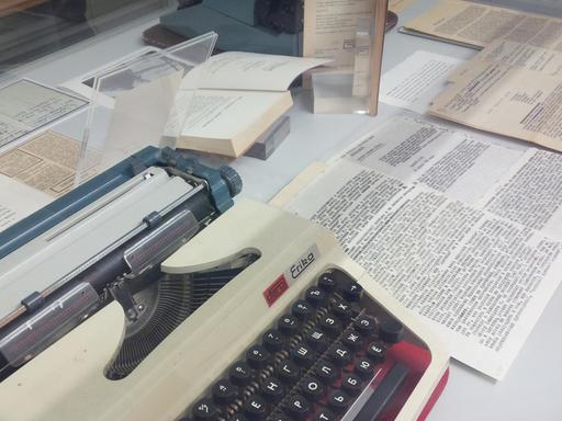 In der Sammlung der Forschungsstelle Osteuropa an der Universität Bremen: Die Schreibmaschine "Erika" – ein wichtiges Instrument im "Samizdat".