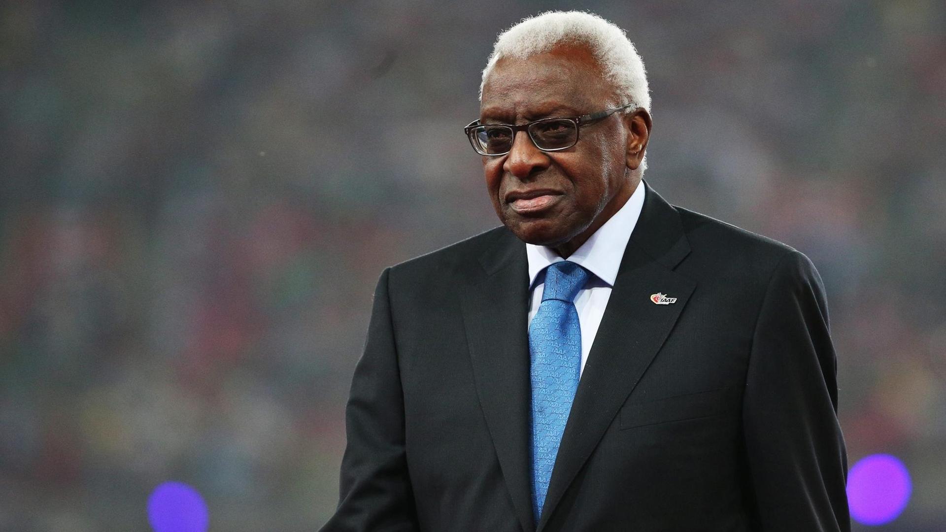 Lamine Diack, Ex-Präsident des Leichtathletik-Weltverbands. Lamine Diack, Ex-Präsident des Leichtathletik-Weltverbands.