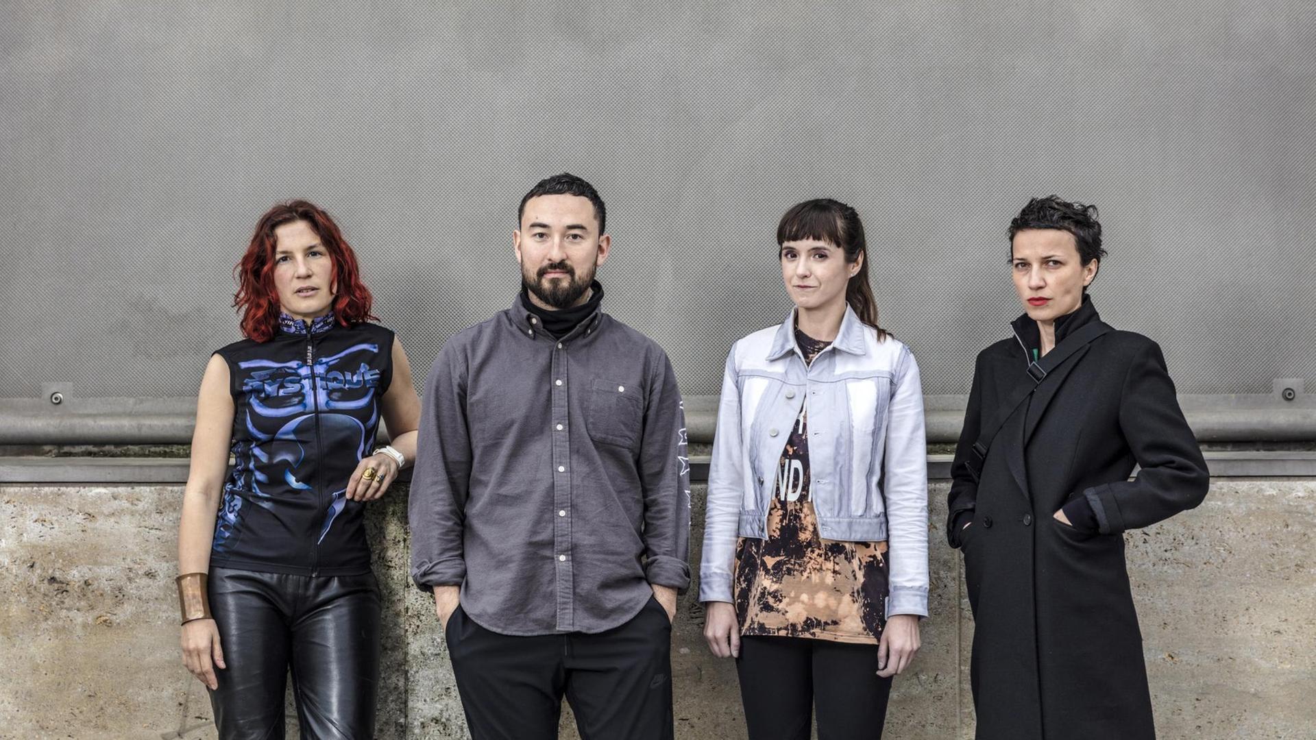 Die vier nominierten Künstler für den Preis der Nationalgalerie 2019: Pauline Curnier Jardin, Simon Fujiwara, Katja Novitskova und Flaka Haliti. Die vier nominierten Künstler für den Preis der Nationalgalerie 2019: Pauline Curnier Jardin, Simon Fujiwara, Katja Novitskova und Flaka Haliti.