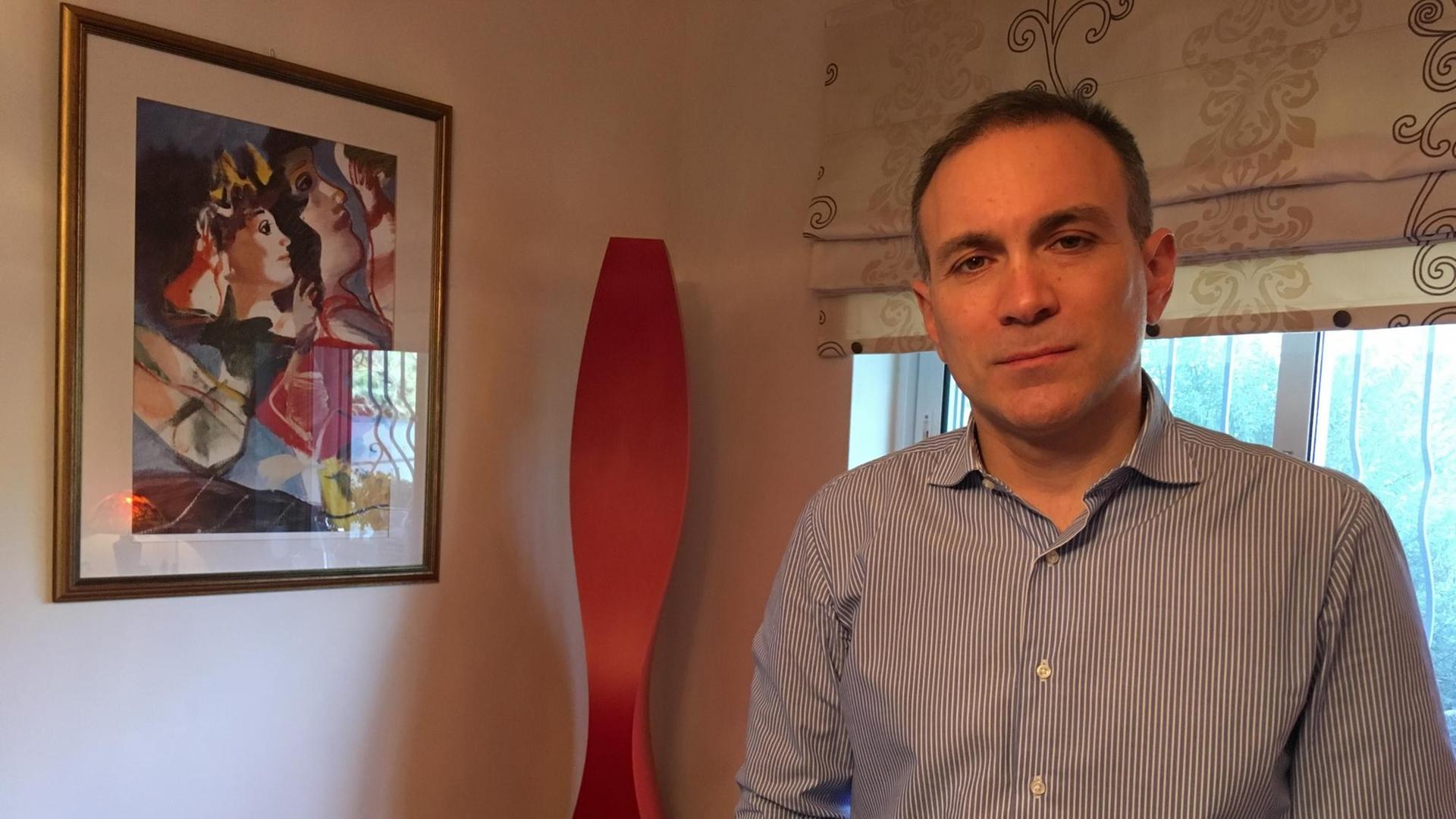 Der Hochschulprofessor Konstantinos Filis vom griechischen Institut für Internationale Beziehungen. Der Hochschulprofessor Konstantinos Filis vom griechischen Institut für Internationale Beziehungen.