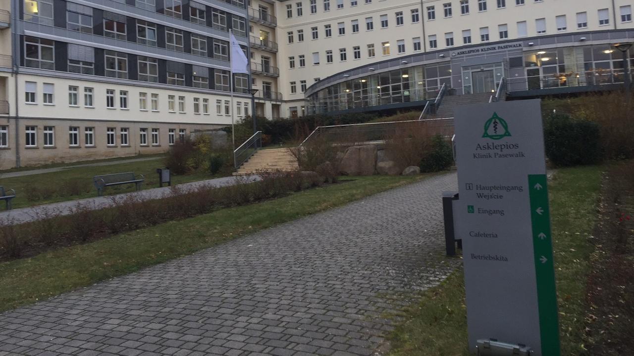 Außenansicht Asklepios Klinik Pasewalk Außenansicht Asklepios Klinik Pasewalk