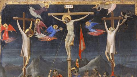 Darstellung der Kreuzigung Jesu
