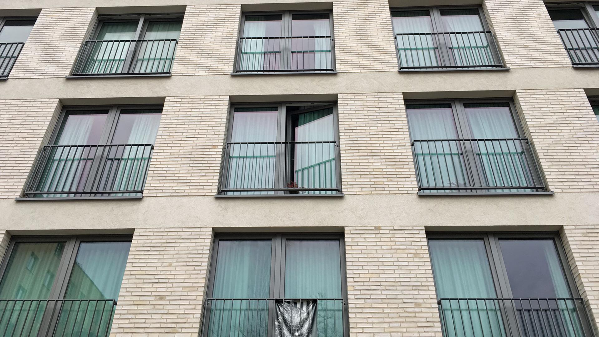Mikroapartments in der Köpenicker Straße in Berlin. Mikroapartments in der Köpenicker Straße in Berlin.