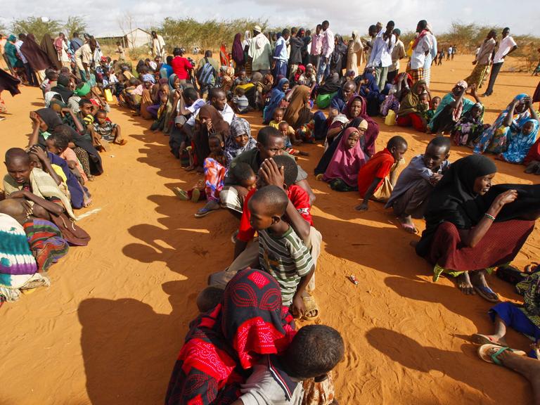 Flüchtlinge im Lager Dadaab in Kenia