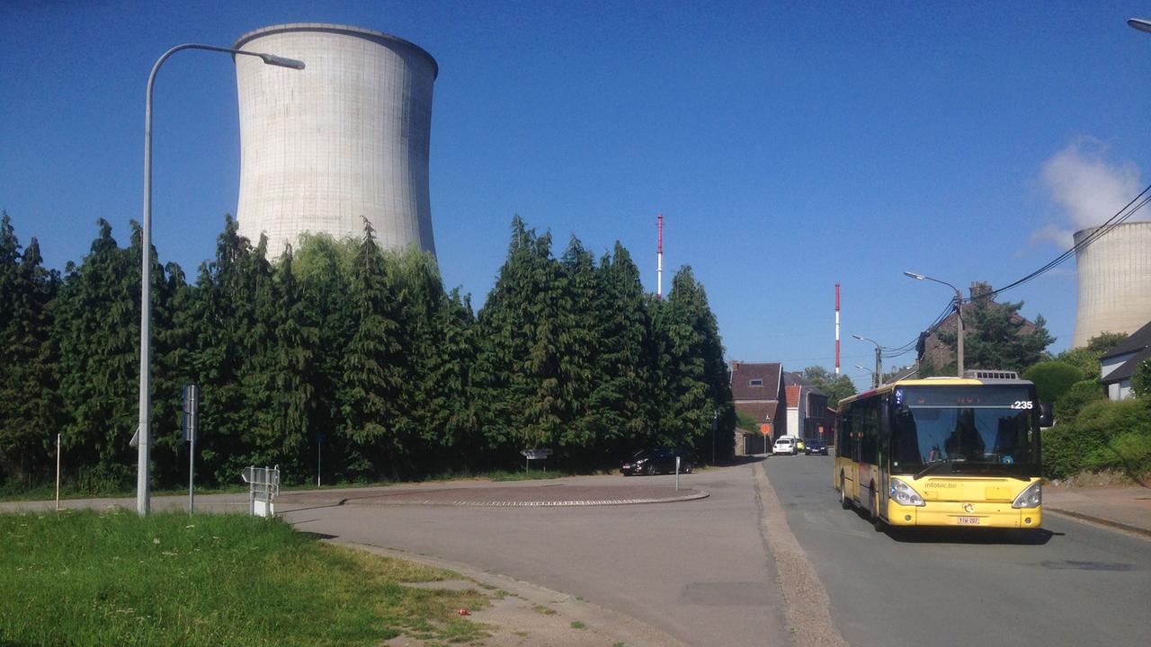 Das belgische Atomkraftwerk Tihange Das belgische Atomkraftwerk Tihange