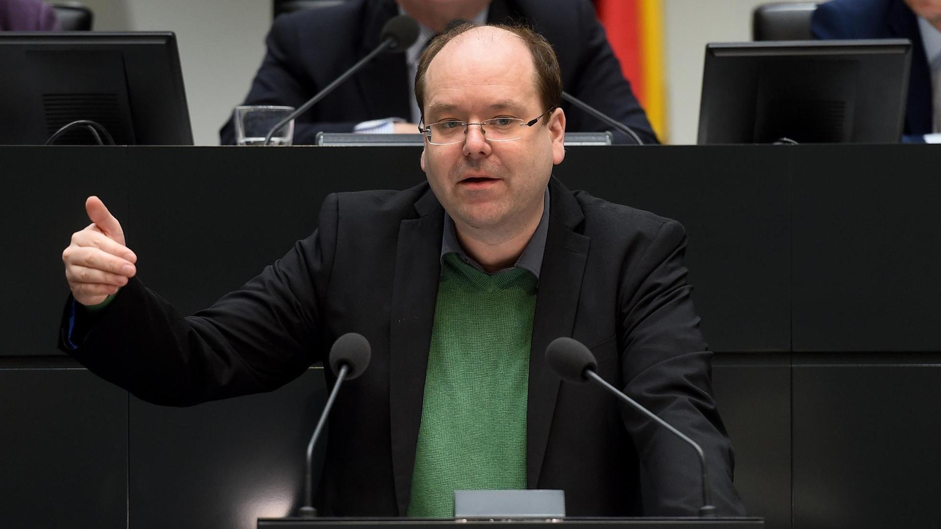 Der niedersächsische Landwirtschaftsminister Christian Meyer Der niedersächsische Landwirtschaftsminister Christian Meyer