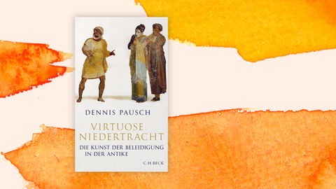 Zu sehen ist das Cover des Buches "Virtuose Niedertracht" von Dennis Pausch.