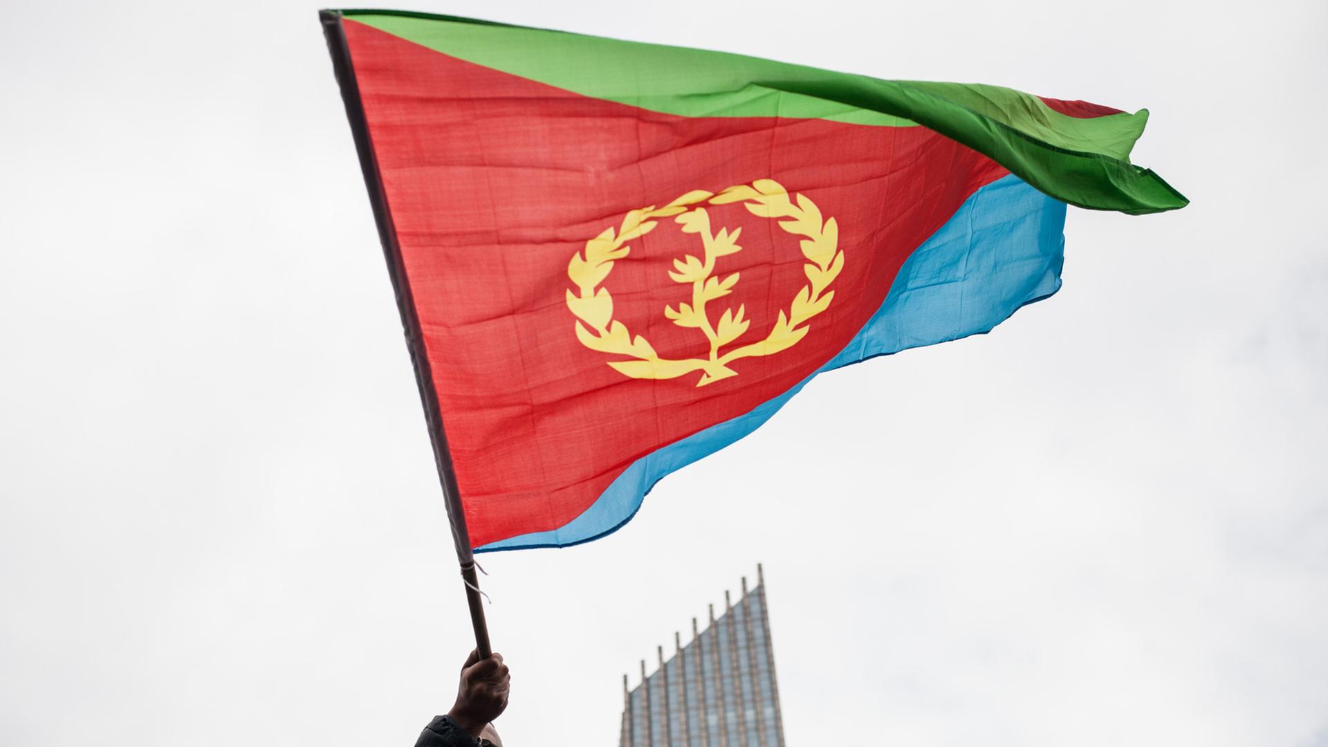 Flagge von Eritrea Flagge von Eritrea