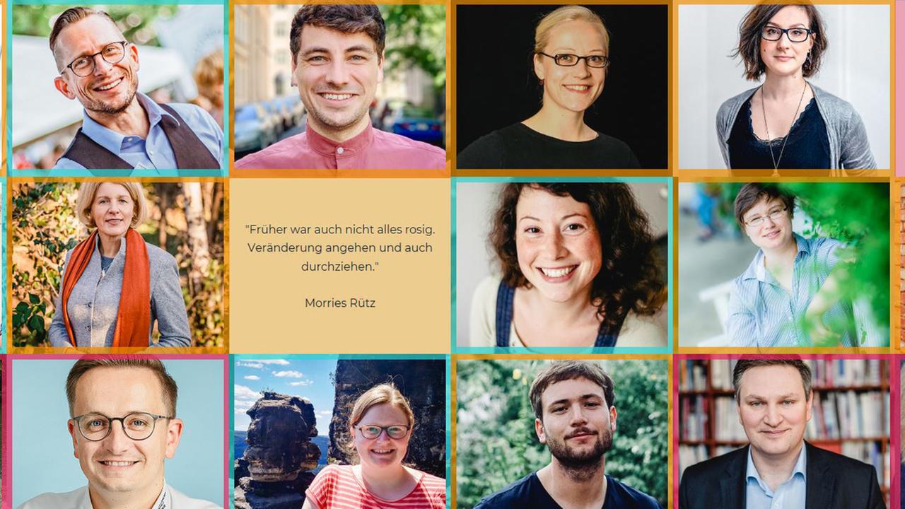 Screenshot von der Homepage "Wir sind der Osten". Screenshot von der Homepage "Wir sind der Osten".