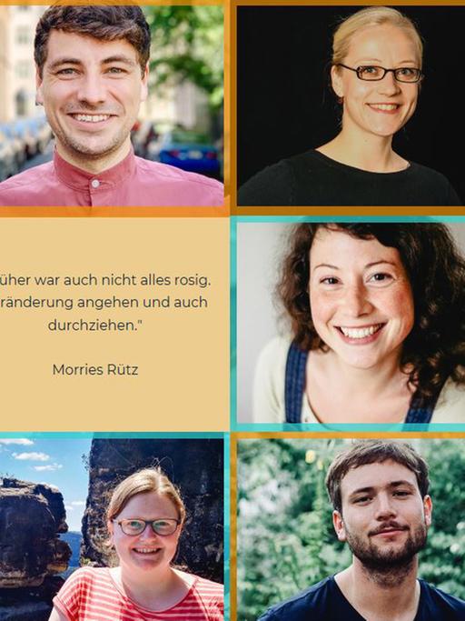 Screenshot von der Homepage "Wir sind der Osten".