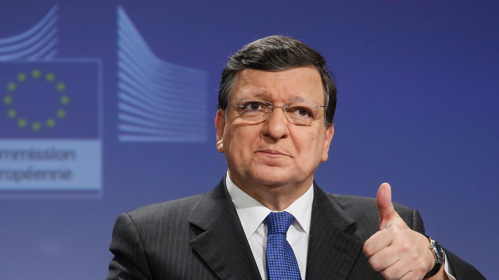 EU-Kommissionspräsident José Manuel Barroso während der Pressekonferenz der EU-Kommission in Brüssel. EU-Kommissionspräsident José Manuel Barroso während der Pressekonferenz der EU-Kommission in Brüssel.