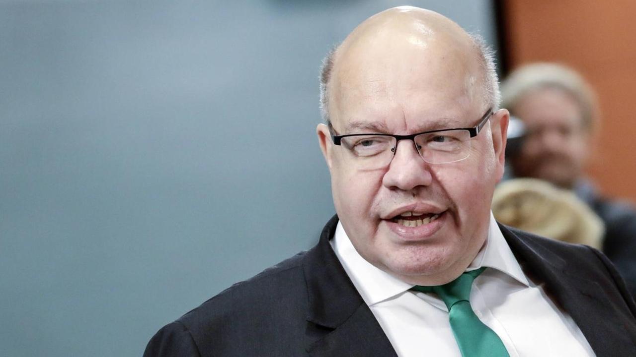 Bindeswirtschaftsminister Peter Altmaier, CDU Bindeswirtschaftsminister Peter Altmaier, CDU