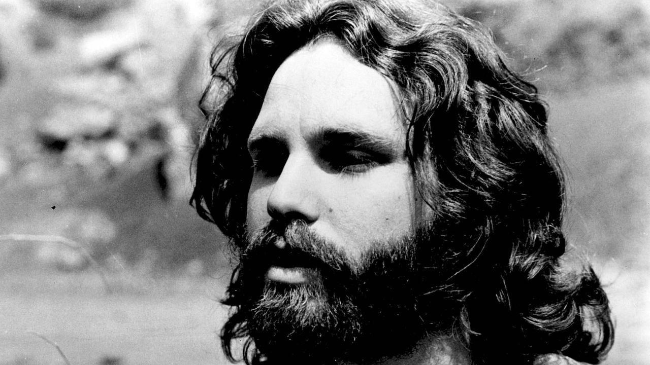 Aufnahme des Sängers Jim Morrison. Aufnahme des Sängers Jim Morrison.