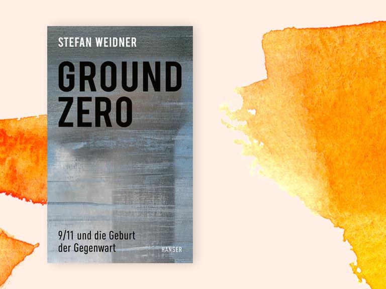 Stefan Weidners Buch Ground Zero auf orangenem Pastell-Untergrund.