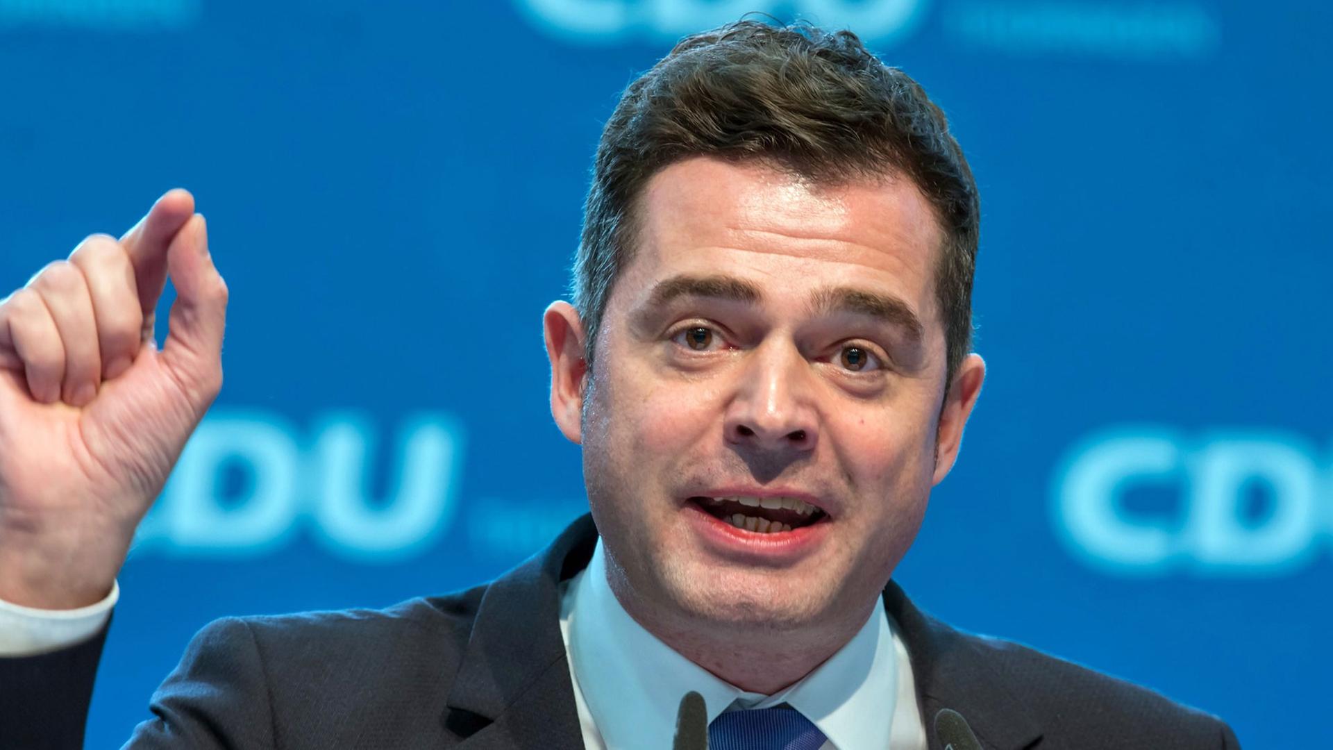 Der neue Thüringer CDU-Landesvorsitzende Mike Mohring. Der neue Thüringer CDU-Landesvorsitzende Mike Mohring.