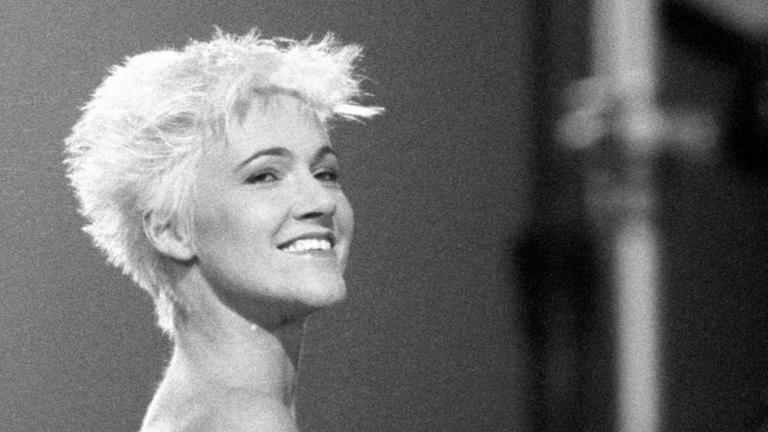 Das ist die "Roxette"-Sängerin Marie Fredriksson. Das ist die "Roxette"-Sängerin Marie Fredriksson.