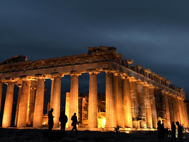 Wahrzeichen Griechenlands: Der Parthenon auf der Athener Akropolis.