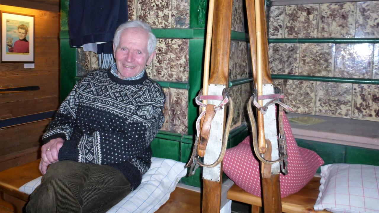 Der ehemalige deutsche Skispringer und Olympiasieger Georg Thoma Der ehemalige deutsche Skispringer und Olympiasieger Georg Thoma