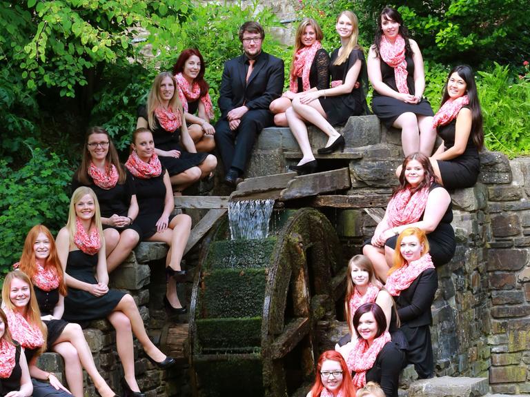 Der Jugendchor Chorios aus Olpe.