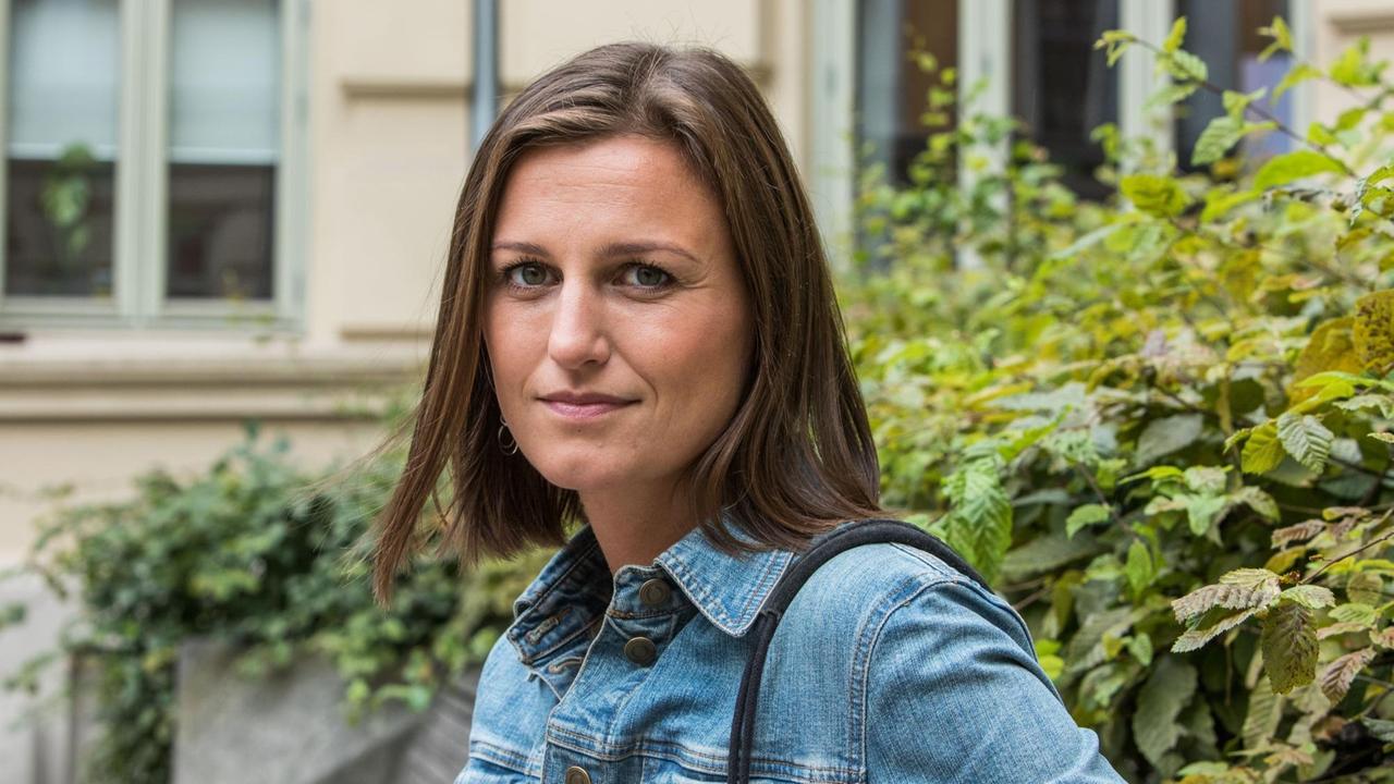 Die norwegische Schriftstellerin Helga Flatland Die norwegische Schriftstellerin Helga Flatland