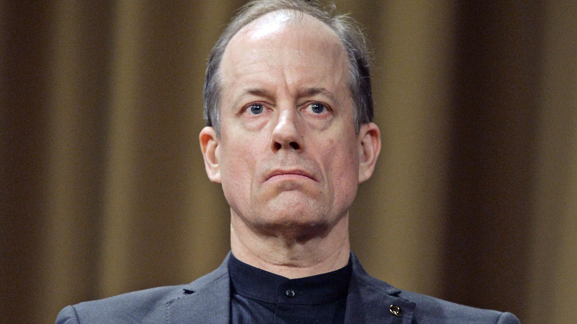Der ehemalige NSA-Mitarbeiter Thomas Drake nimmt am 29.01.2015 im Haus der Kulturen der Welt in Berlin auf der Transmediale 2015 an einer Diskussionsrunde teil. Der ehemalige NSA-Mitarbeiter Thomas Drake nimmt am 29.01.2015 im Haus der Kulturen der Welt in Berlin auf der Transmediale 2015 an einer Diskussionsrunde teil.