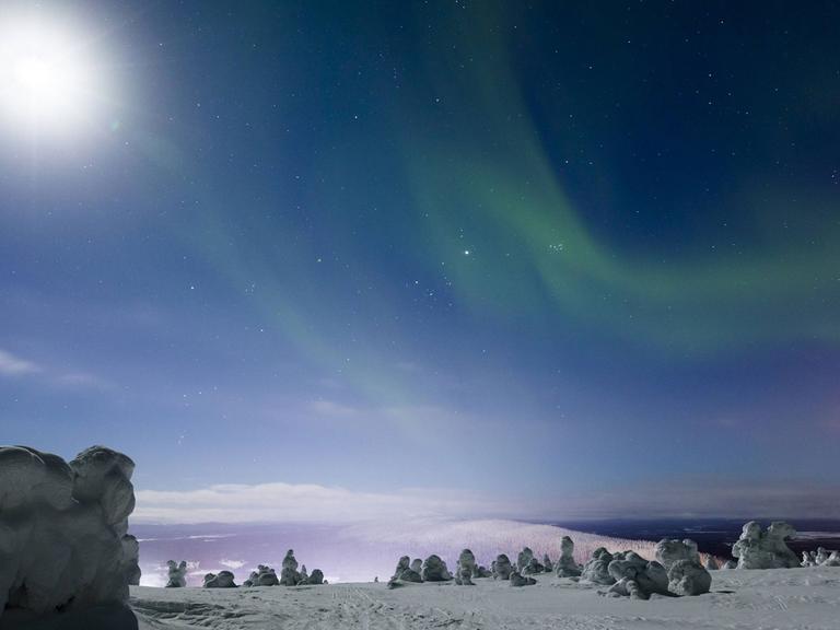 Polarlichter in Finnland