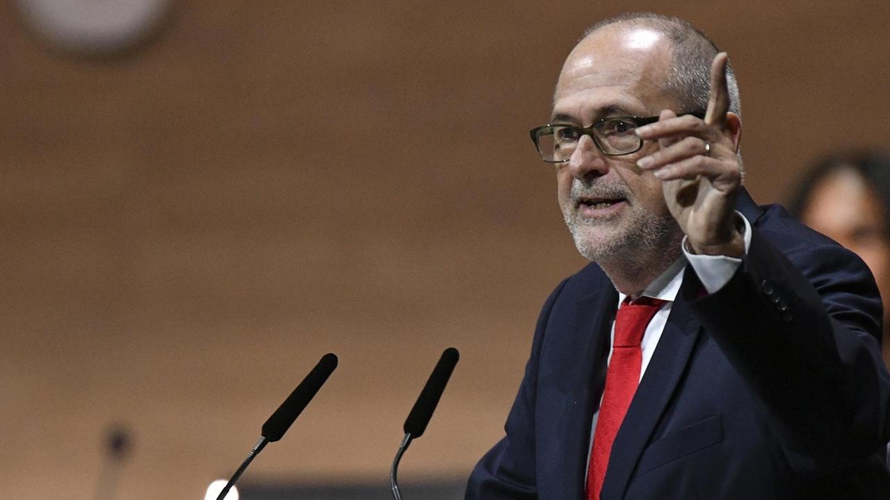 Der Präsident des Schweizer Fußball-Verbandes (SFA), Peter Gillieron. Der Präsident des Schweizer Fußball-Verbandes (SFA), Peter Gillieron.