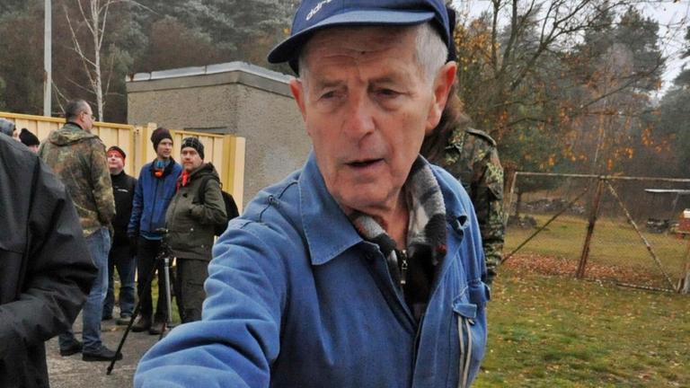 Paul Bergner, heute DDR-Experte, früher Gartenarbeiter in der Waldsiedlung.