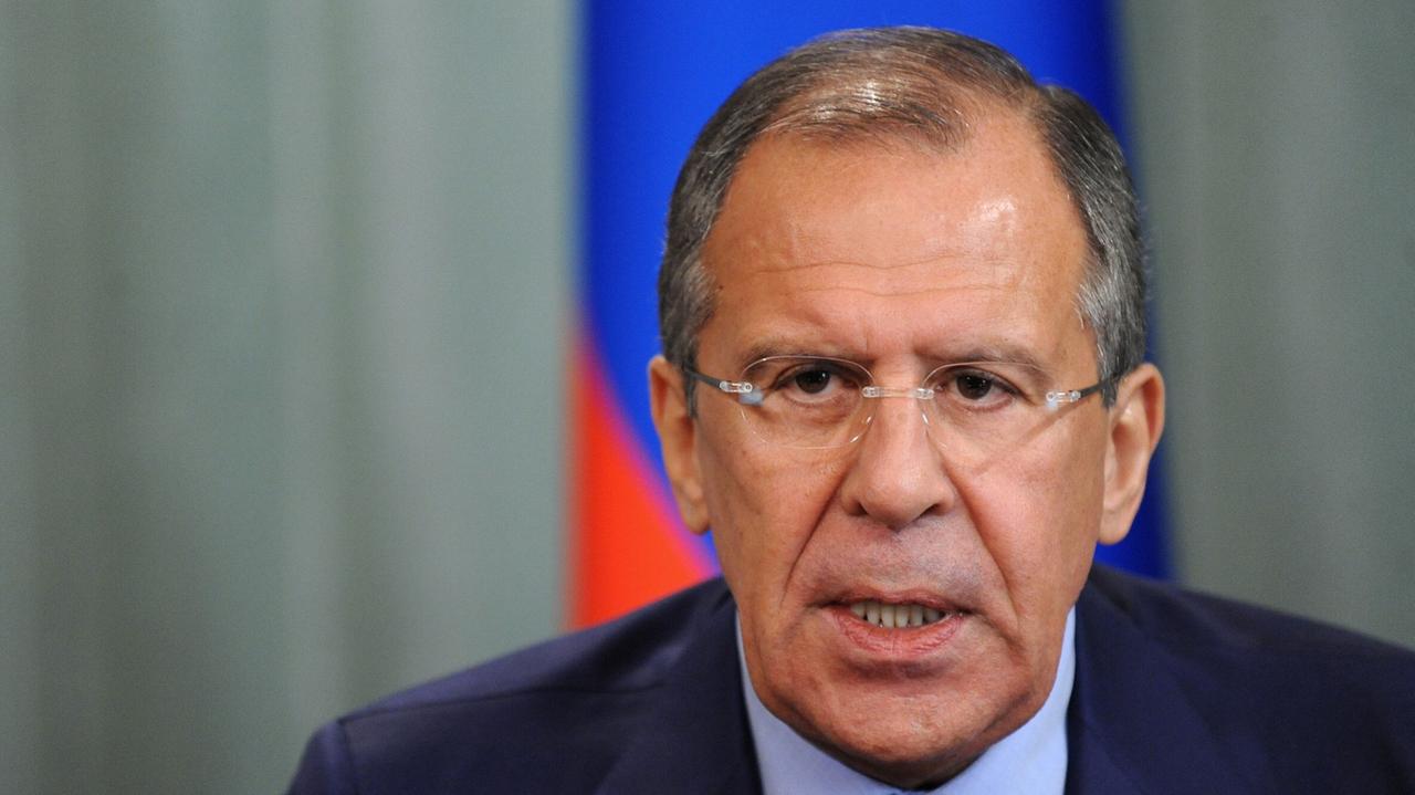 Der russische Außenminister Sergei Lawrow