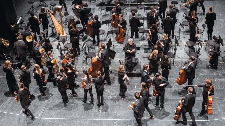Das Orchester der Hochschule für Musik und Theater Hamburg