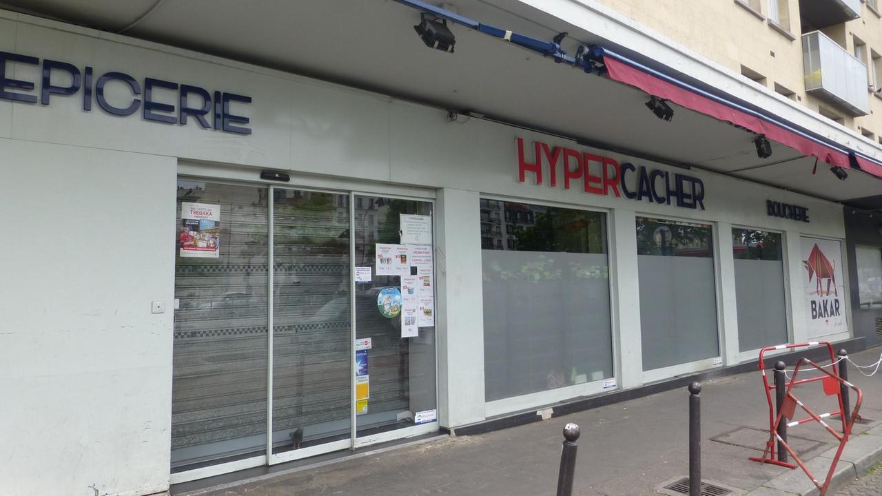 Der Supermarkt für koschere Lebensmittel in Vincennes wurde 2015 Ziel eines Terroranschlags Der Supermarkt für koschere Lebensmittel in Vincennes wurde 2015 Ziel eines Terroranschlags
