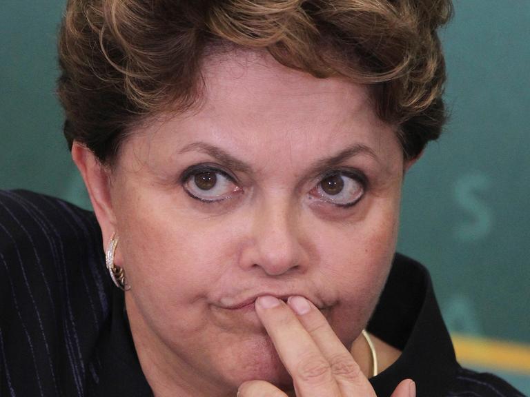Brasiliens Staatschefin Dilma Rousseff.