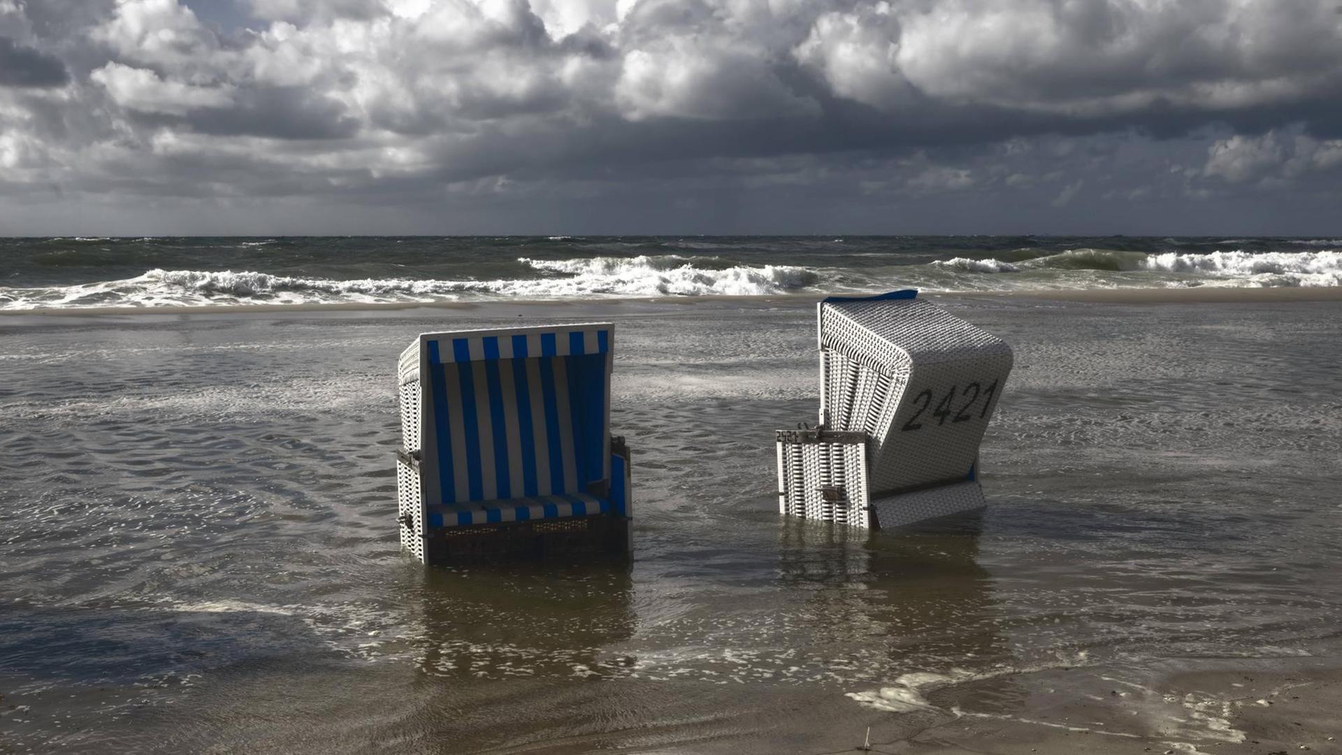 Bildnummer: 58413222 Datum: 22.08.2012 Copyright: imago/Joana Kruse Sturmflut, Strandkörbe, Wenningstedt, Sylt, Schleswig-Holstein, Deutschland Reisen x0x xub 2012 quer kurios Komik Sturmflut Strandkörbe Wenningstedt Sylt Schleswig-Holstein Deutschland Strandkörbe Strandkorb Flut Sturm Orkan Wellen Nordsee Nordfriesland Meer Welle Überschwemmung Überschwemmung Hochwasser Wasser Wenningstedt-Baderup 58413222 Date 22 08 2012 Copyright Imago Joana Kruse Storm surge Beach baskets Wenningstedt Sylt Schleswig Holstein Germany Travel x0x 2012 horizontal funny comic Storm surge Beach baskets Wenningstedt Sylt Schleswig Holstein Germany Beach baskets Beach basket Flood Storm Hurricane Waves North Sea North Friesland Sea Wave Flooding Flooding Floods Water Wenningstedt Bildnummer: 58413222 Datum: 22.08.2012 Copyright: imago/Joana Kruse Sturmflut, Strandkörbe, Wenningstedt, Sylt, Schleswig-Holstein, Deutschland Reisen x0x xub 2012 quer kurios Komik Sturmflut Strandkörbe Wenningstedt Sylt Schleswig-Holstein Deutschland Strandkörbe Strandkorb Flut Sturm Orkan Wellen Nordsee Nordfriesland Meer Welle Überschwemmung Überschwemmung Hochwasser Wasser Wenningstedt-Baderup 58413222 Date 22 08 2012 Copyright Imago Joana Kruse Storm surge Beach baskets Wenningstedt Sylt Schleswig Holstein Germany Travel x0x 2012 horizontal funny comic Storm surge Beach baskets Wenningstedt Sylt Schleswig Holstein Germany Beach baskets Beach basket Flood Storm Hurricane Waves North Sea North Friesland Sea Wave Flooding Flooding Floods Water Wenningstedt
