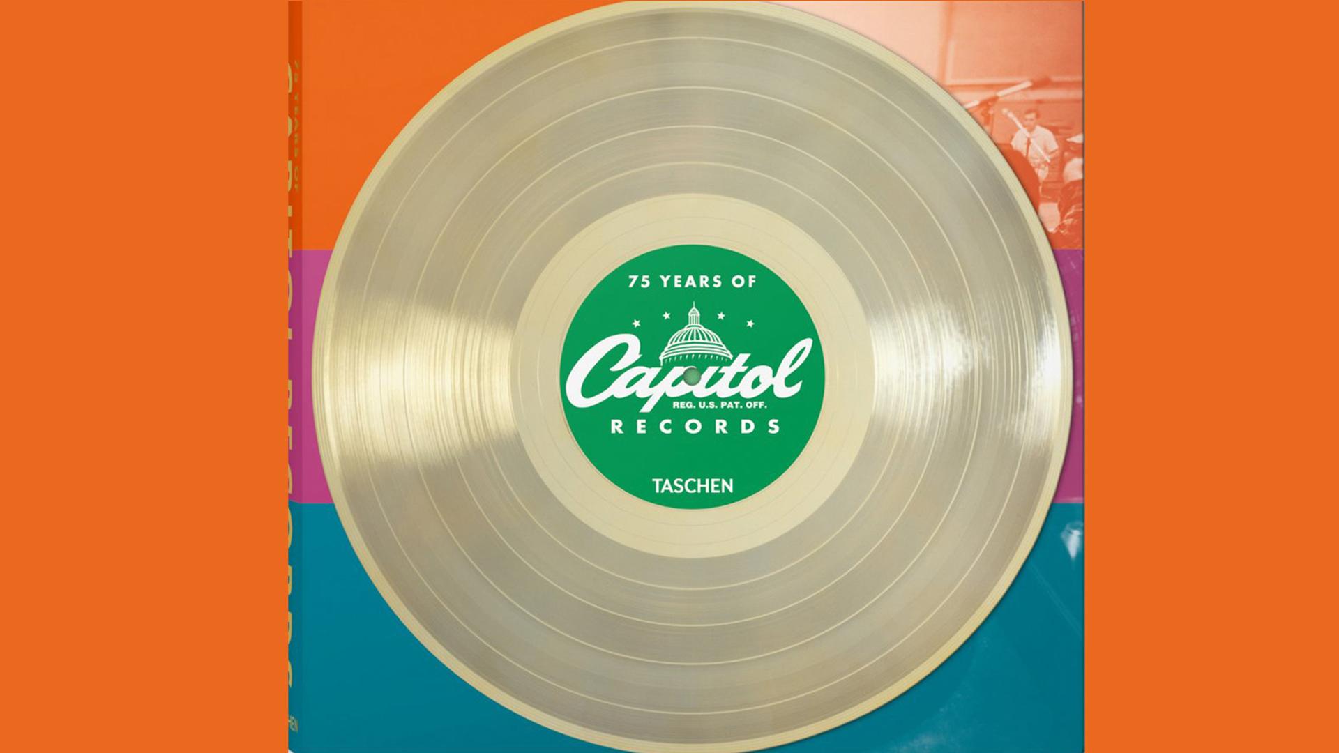 Das Cover des Bildbandes "75 years of Capitol Records" Das Cover des Bildbandes "75 years of Capitol Records"